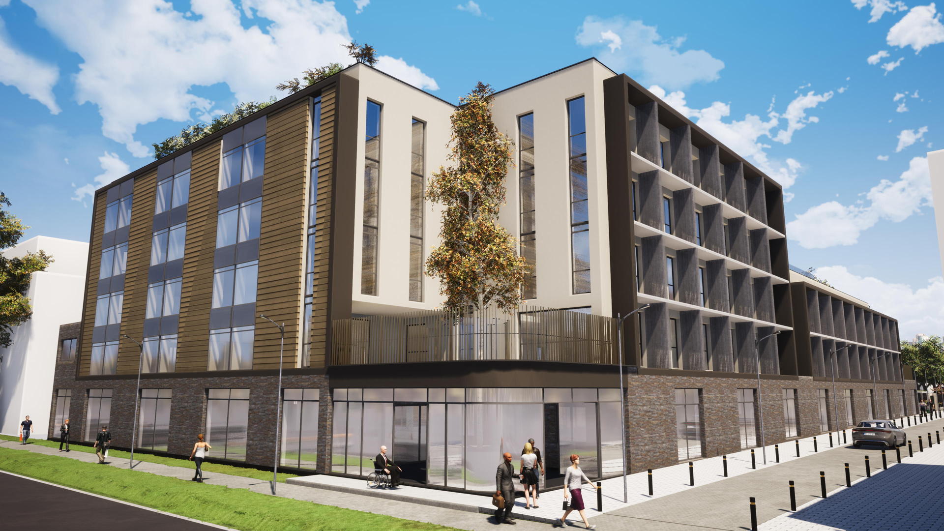 Ehpad Bussy Saint Agence Terrones Projets hôtels, logements, santé et ERP